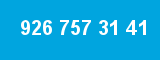 926 757 31 41